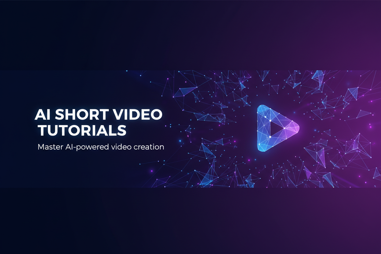AI Short Video Tutorials Banner