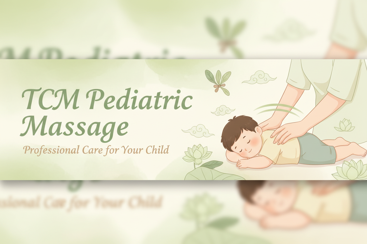 TCM Pediatric Massage Banner